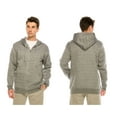 thumbnail image 1 of Men's Hoodie with Zipper and Drawstring- Extended Sizes (S-5X), 1 of 2
