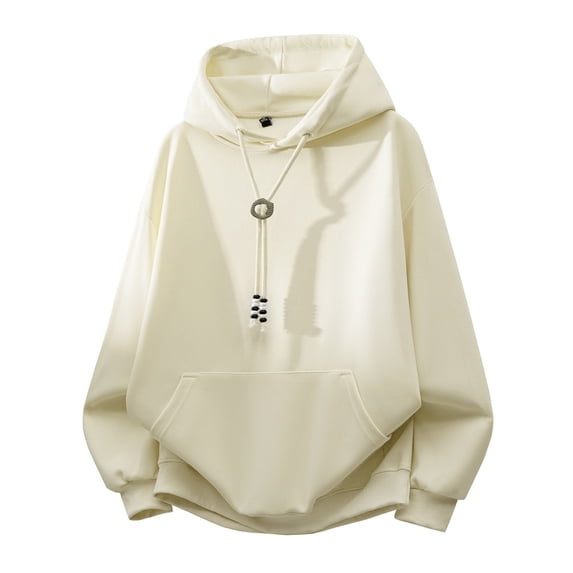 Men's Hoodies Hoodie Men's Casual Hooded Sweatshirt Long Sleeve Pullover Comfortable Lightweight Breathable Soft Blend for Everyday Wear