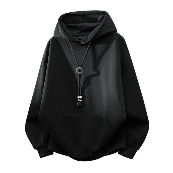 Men's Hoodies Hoodie Men's Casual Hooded Sweatshirt Long Sleeve Pullover Comfortable Lightweight Breathable Soft Blend for Everyday Wear