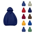 thumbnail image 1 of Men's Hoodies For Fall And Winter Casual Oversized Pullover Sweatshirt With Drop Shoulder Ideal For Everyday Wear Men Cotton Fleece Hooded Sweatshirt, 1 of 4