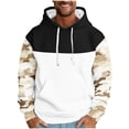 thumbnail image 1 of Men's Hoodies Graphic Plus Size Camo Leisure Pullover Return Ancients Printed Sports Hooded Sweatshirts, 1 of 4