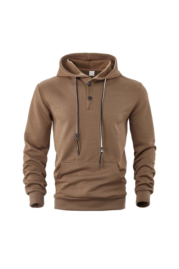 Men's Hoodies Men's Pullover Casual Sports Loose Trend Long Sleeve Hooded Sweatshirt Man