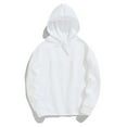 thumbnail image 1 of Men's Hoodies & Sweatshirts Color Hooded Long Sleeve Sweater with Pocket for Autumn and Winter, 1 of 9