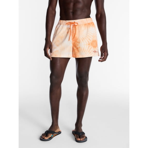 Hot Boy Summer by Megan Thee Stallion Men’s 3'' inseam Mesh Swim Shorts, Sizes S-3XL