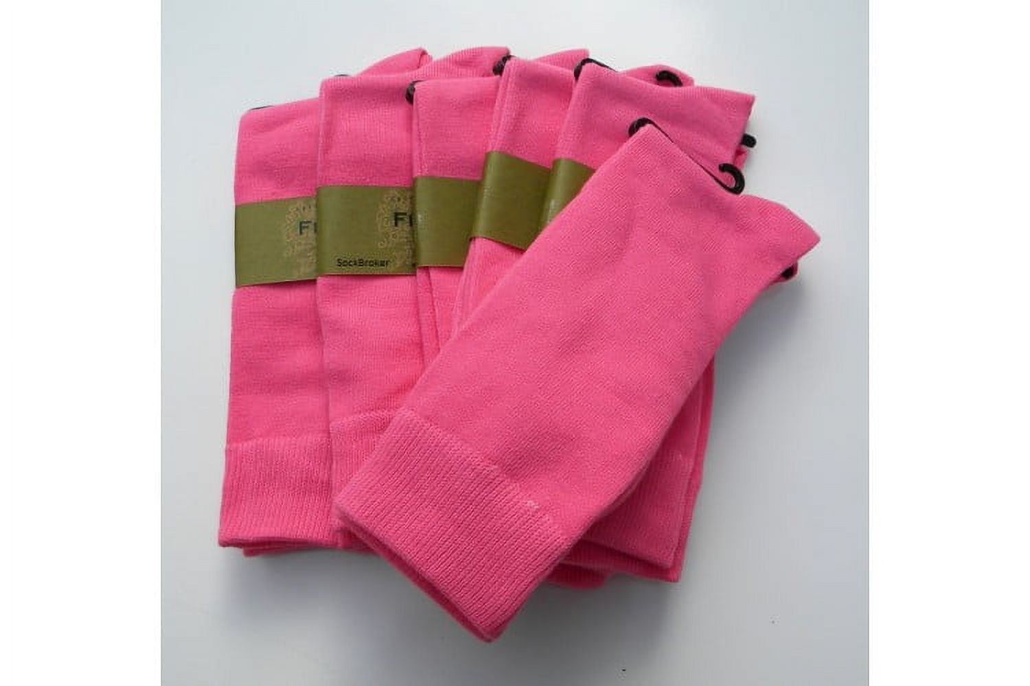 Men's Hot Pink Cotton Dress Socks - Walmart.com