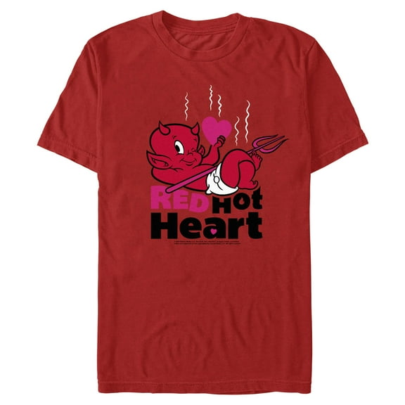 Men's Hot Stuff Red Hot Heart Graphic T-Shirt