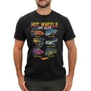 Mens Hot Wheels Car Club Chart Graphic T-Shirt