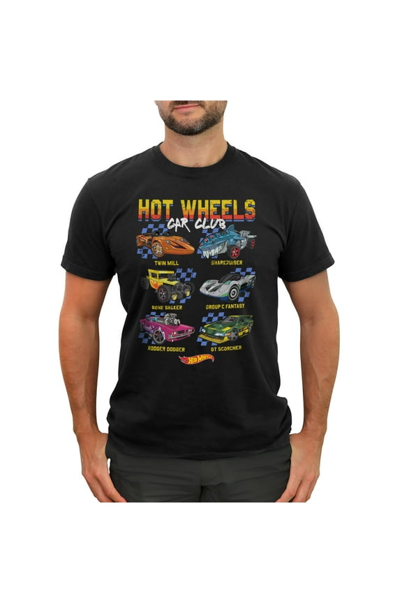 Men's Hot Wheels Car Club Chart Graphic T-Shirt