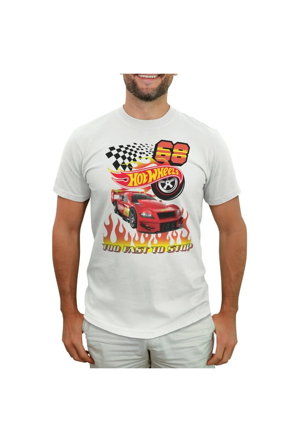 Men's Hot Wheels Too Fast to Stop Graphic T-Shirt