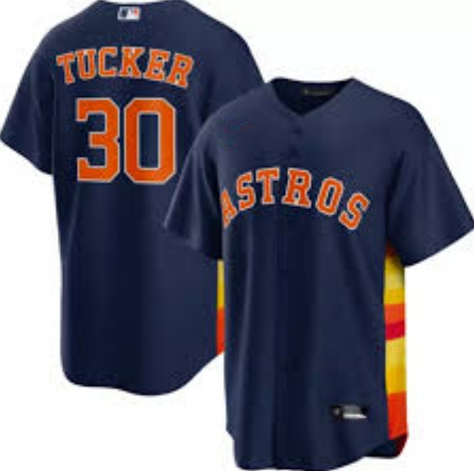 Men's Houston_Astros 30 Kyle Tucker Limited Embroidery Fans Gameday Apparel Baseball Team