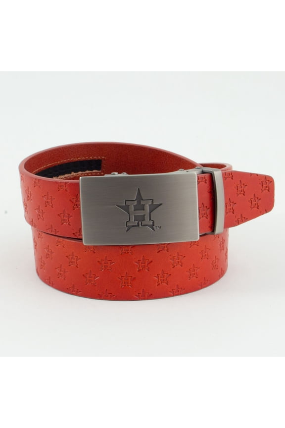 Men's Houston Astros Ratchet All-Over Print Belt