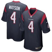 Men's Houston_Texans Deshaun Watson Navy Game Jersey
