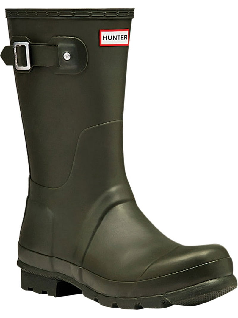 Men's Hunter Original Short Boot Dark Olive 11 M - Walmart.com