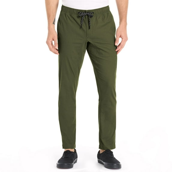 Men's Hurley Ripstop Jogger Pants Color: Charcol Fern Size: XXL