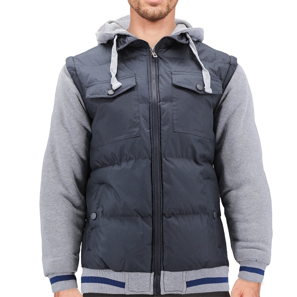 Winter Jacket for Men Lightweight Puffer Jackets Zip Up