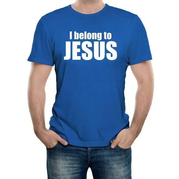 Men's I Belong to Jesus T Shirt Printed Graphic Tee
