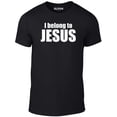 thumbnail image 1 of Men's I Belong to Jesus T Shirt Printed Graphic Tee, 1 of 2