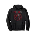 thumbnail image 1 of Men’s I'm Ok I'm Broken Invisible Illness I Am Ok Broken Pullover Hoodie, 1 of 5