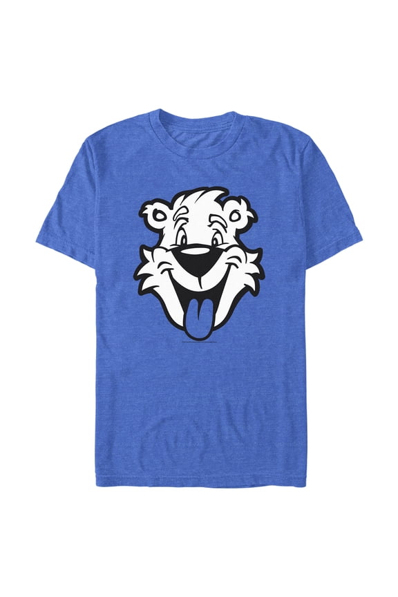 Men's ICEE Bear Big Smile Graphic Tee Royal Blue Heather X Large