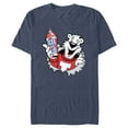 thumbnail image 1 of Men's ICEE Bear Bursting with Fun  Graphic Tee Navy Blue Heather X Large, 1 of 4