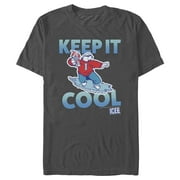 Men's ICEE Bear Keep it Cool  Graphic Tee Charcoal Large