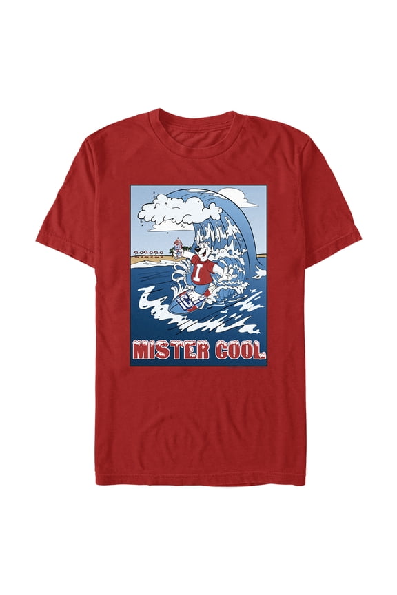 Men's ICEE Bear Mister Cool  Graphic Tee Red X Large