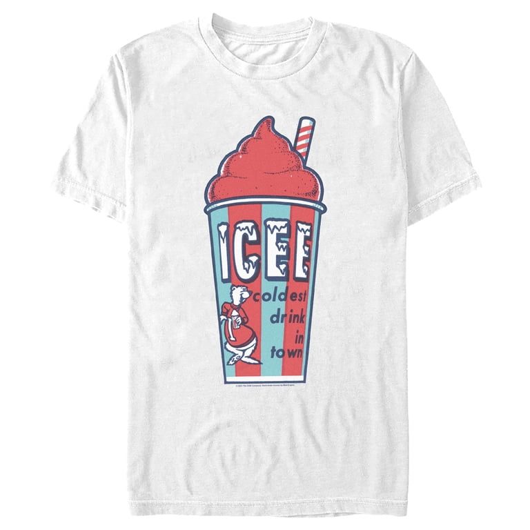 Men's ICEE Coldest Drink in Town Classic Cup Graphic Tee White