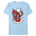 thumbnail image 1 of Men's ICEE Coldest Drink in Town Frozenated Graphic Tee Light Blue Large, 1 of 4