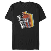 Men's ICEE Coldest Drink in Town Mr. Cool  Graphic Tee Black 2X Large
