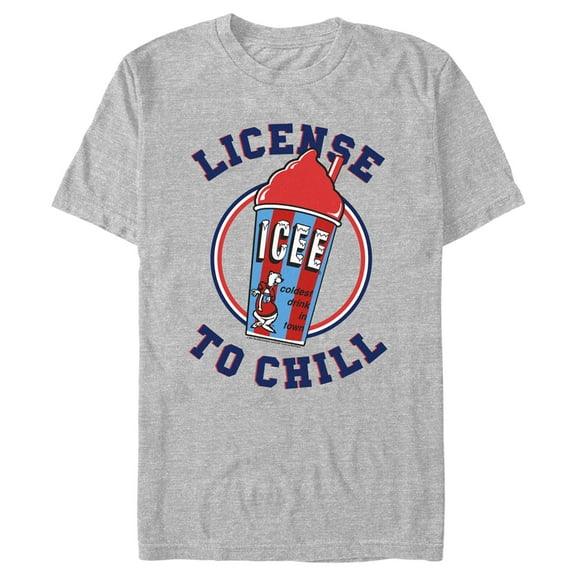 Men's ICEE License to Chill  Graphic Tee Athletic Heather Large