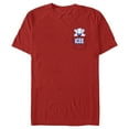 thumbnail image 1 of Men's ICEE Peekaboo Bear Graphic Tee Red Small, 1 of 5