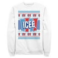 thumbnail image 1 of Men's ICEE Retro Ugly Sweater  Sweatshirt White Large, 1 of 4