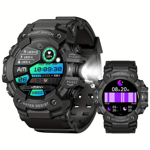 Men's IP68 Waterproof Smart Watch - Call Function, 100+ Sports Modes, TFT HD Display, Outdoor Activity Monitor, for iPhone & Android