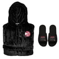 thumbnail image 1 of Men's ISlide Atlanta Hawks Dad Robe & Slide Sandals Bundle, 1 of 1