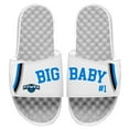thumbnail image 1 of Men's ISlide Big Baby Power White Statement Jersey Split Side Sandals, 1 of 1