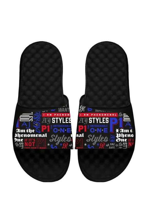 Men's ISlide  Black AJ Styles Slide Sandals