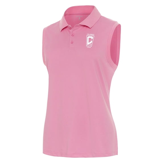 Women's Antigua Pink Columbus Crew