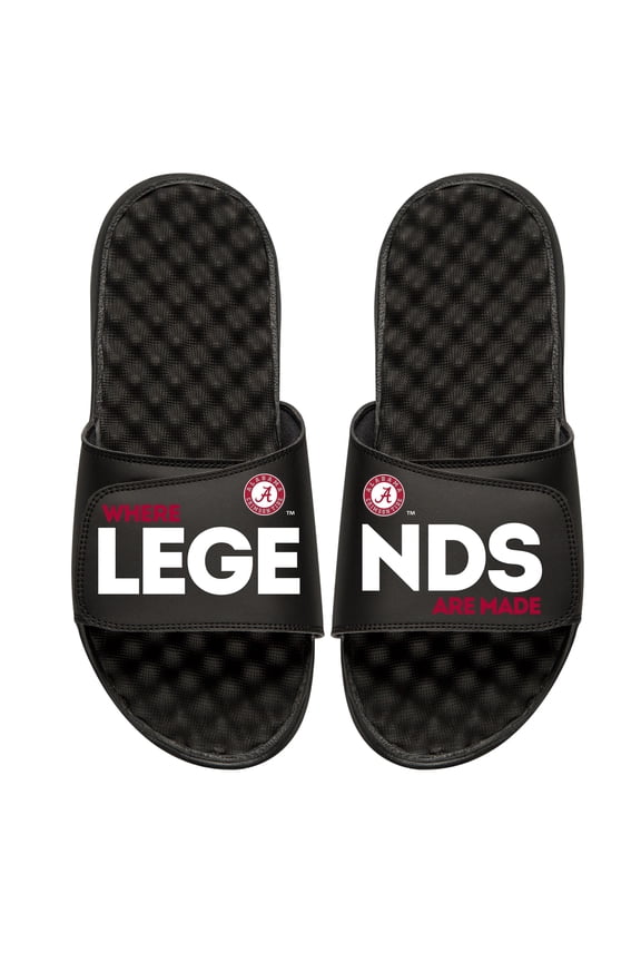 Men's ISlide Black Alabama Crimson Tide Legends Slide Sandals