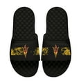 thumbnail image 1 of Men's ISlide Black Arizona State Sun Devils Distressed Slide Sandals, 1 of 1