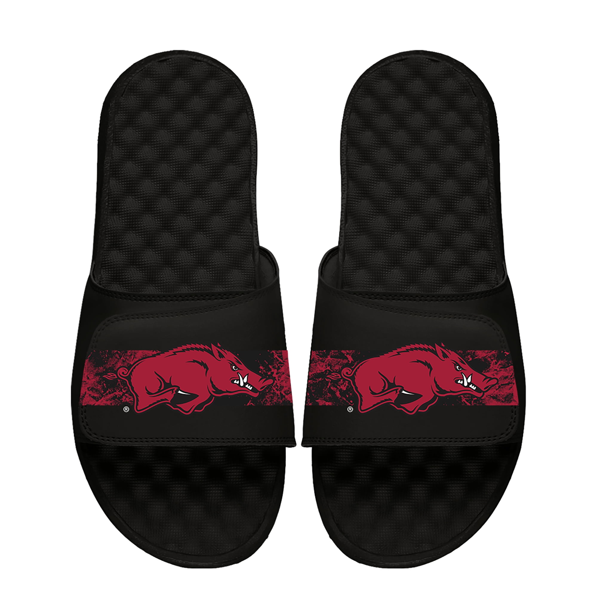 Arkansas Razorbacks Baseball Stitch Slide Sandals Mens Size 8 NWT MSRP $49.99 Men main image 3