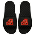 thumbnail image 1 of Men's ISlide Black Atlanta Flames Vintage Logo Slide Sandals, 1 of 1
