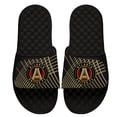 thumbnail image 1 of Men's ISlide  Black Atlanta United FC Lines Slide Sandals, 1 of 1