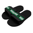 thumbnail image 1 of Men's ISlide Black Austin FC Stripe Slide Sandals, 1 of 1