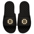 thumbnail image 1 of Men's ISlide Black Boston Bruins Primary Logo Slide Sandals, 1 of 1