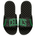 thumbnail image 1 of Men's ISlide Black Boston Celtics Statement Jersey Split Slide Sandals, 1 of 1