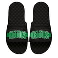 thumbnail image 1 of Men's ISlide Black Boston Celtics Statement Slide Sandals, 1 of 1