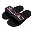 thumbnail image 1 of Men's ISlide Black Colorado Rapids Stripe Slide Sandals, 1 of 1