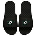thumbnail image 1 of Men's ISlide Black Dallas Stars Primary Logo Slide Sandals, 1 of 1