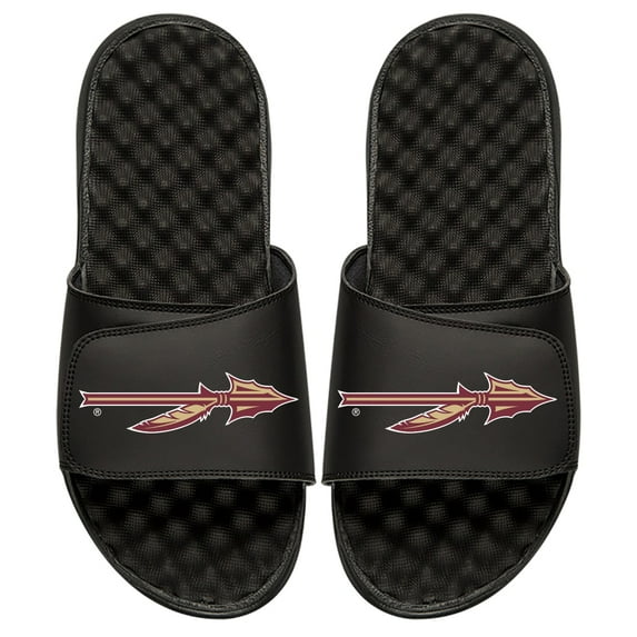 Men's ISlide Black Florida State Seminoles Spear Slide Sandals