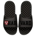 thumbnail image 1 of Men's ISlide Black Harvard Crimson Tonal Split Slide Sandals, 1 of 1